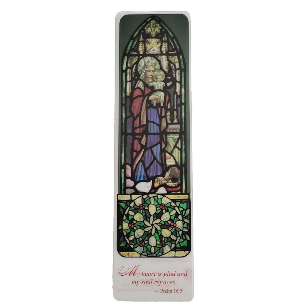 Vintage Mary baby Jesus Bookmark Y2K John O'Hara Graymoor Atonement Friars, 1211